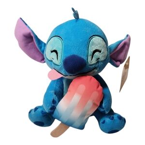 Disney Stitch Popsicle Plush NWT